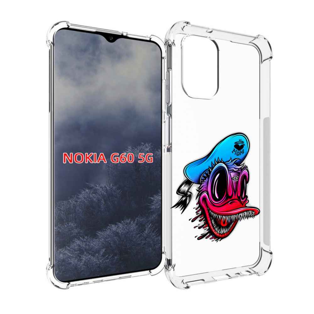 

Чехол MyPads Дональд для Nokia G60 5G, Прозрачный, Tocco