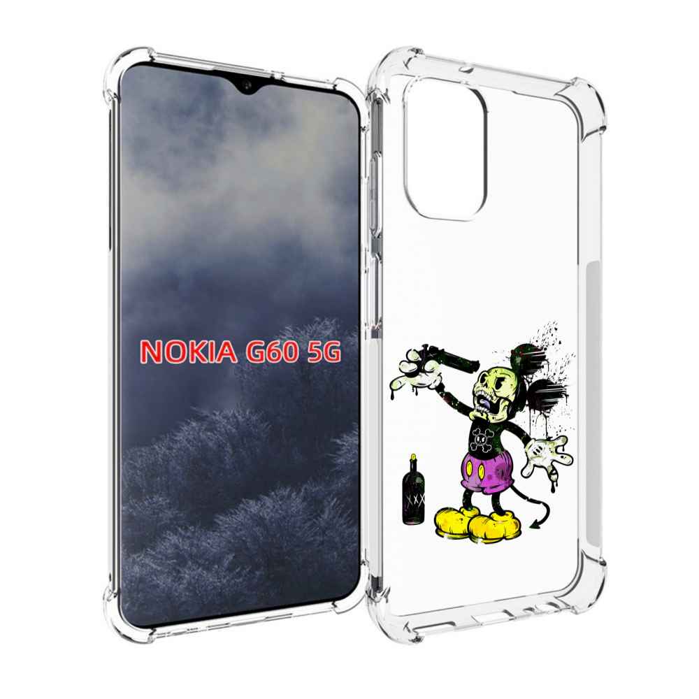 

Чехол MyPads Драг Микки для Nokia G60 5G, Прозрачный, Tocco