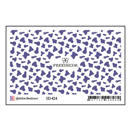 

3D-слайдер Freedecor №424, Фиолетовый