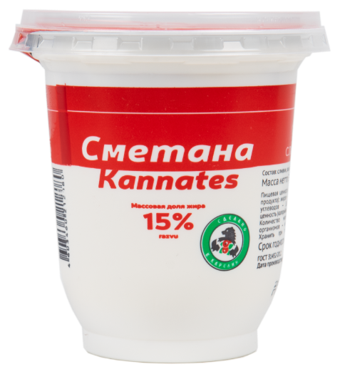 

Сметана Славмо 15% 330 г