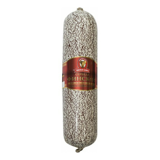 

Колбаса Мясная лавка Сервелат Финский варено-копченая 450 г