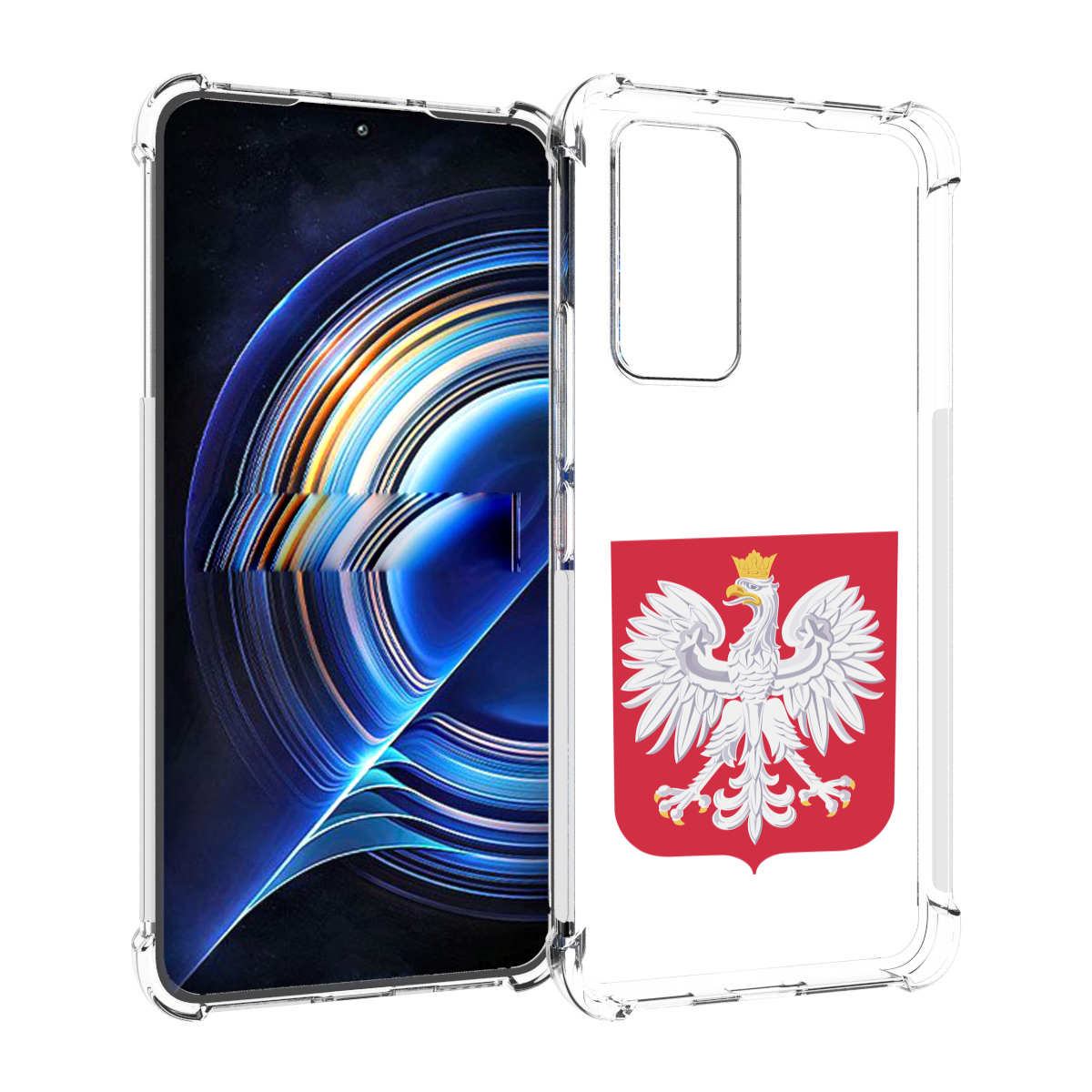 

Чехол MyPads герб-польши для Tecno Camon 19 Neo, Прозрачный, Tocco