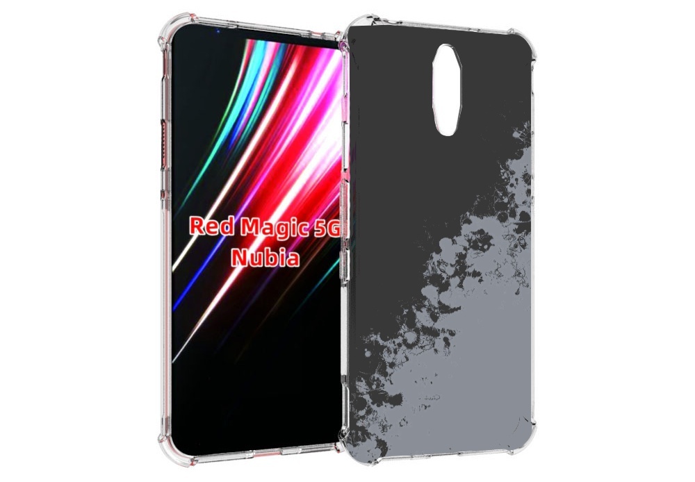 

Чехол MyPads серый-эстетичный для ZTE Nubia Red Magic 1 5G, Прозрачный, Tocco