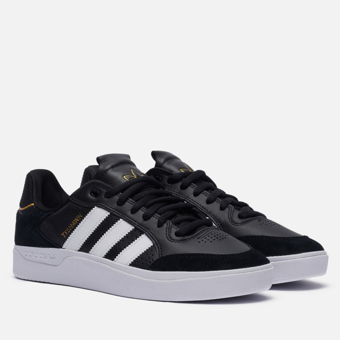 фото Кроссовки мужские adidas skateboarding tyshawn low черные 44 eu