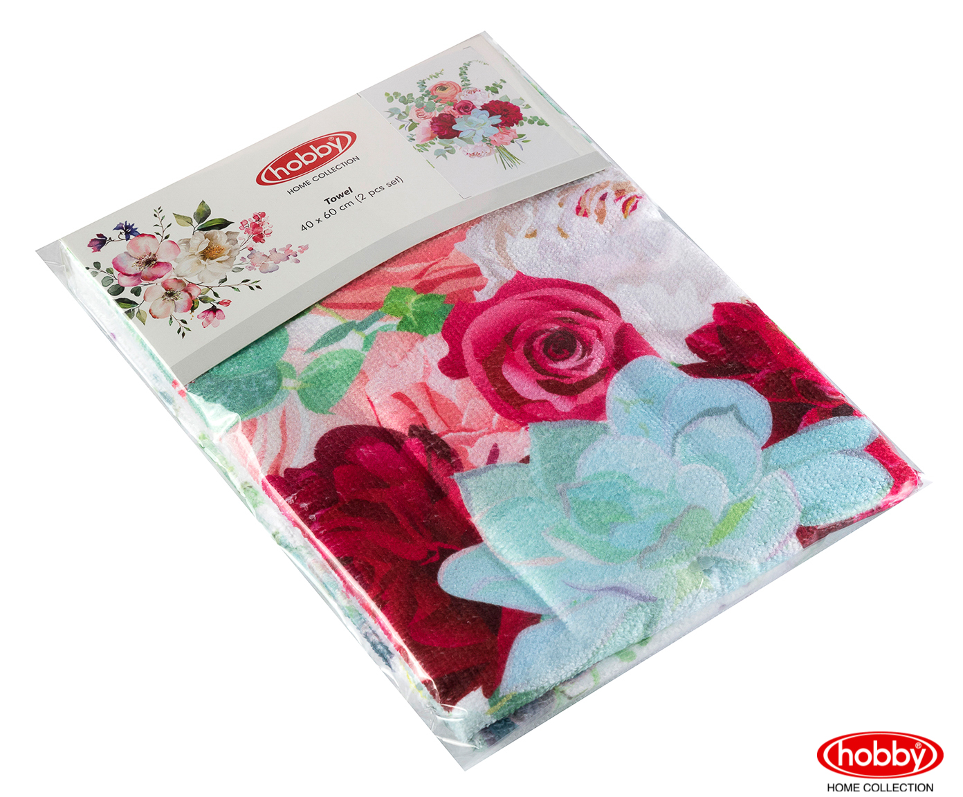 

Кухонное полотенце 40x60*2 "ВЕСНА" V3 50%Хлопок 50%Полиэстер