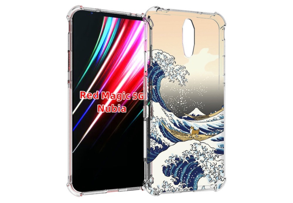 

Чехол MyPads собаки-на-плоту для ZTE Nubia Red Magic 1 5G, Прозрачный, Tocco