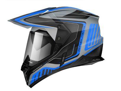 

Мотошлем MT SYNCHRONY Duo Sport Tourer, Серебристый;черный;синий, SYNCHRONY DUO SPORT TOURER