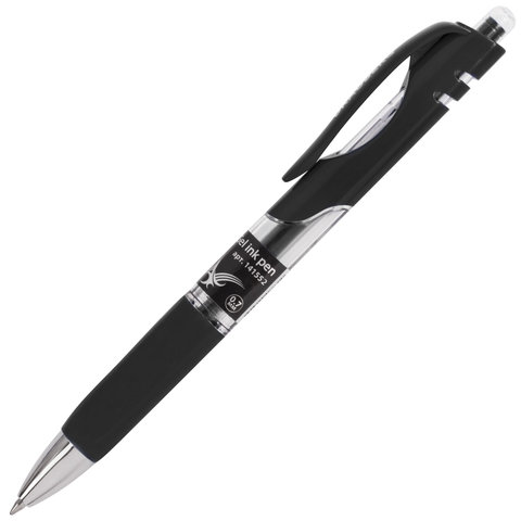 

Ручка гелевая Brauberg Black Jack 141552, черная, 0,7 мм, 1 шт.