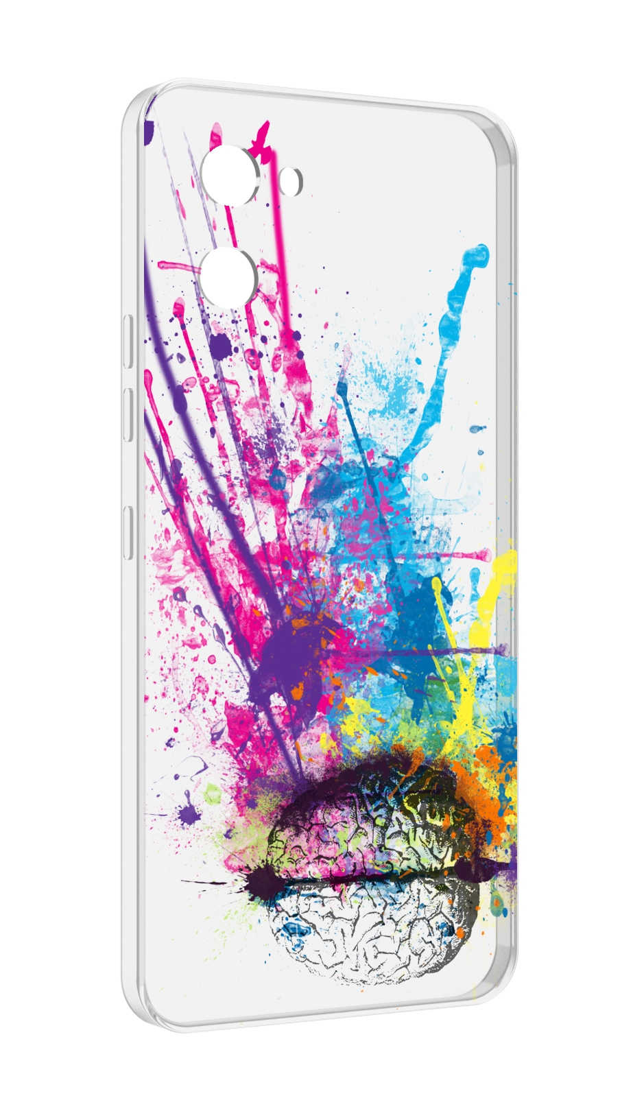 

Чехол MyPads яркий красочный мозг для UMIDIGI G1, Прозрачный, Tocco