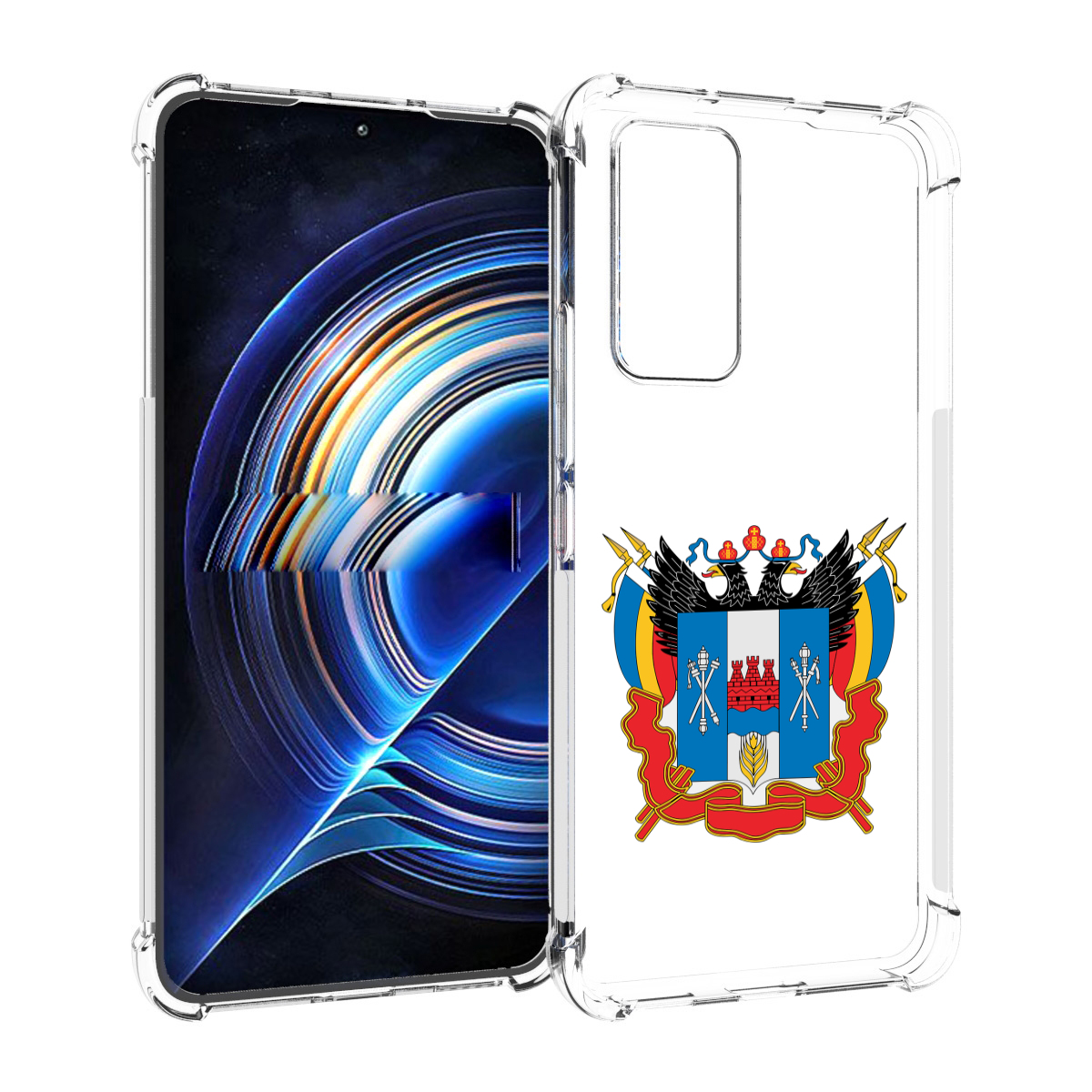 

Чехол MyPads герб-ростовская-область для Tecno Camon 19 Neo, Прозрачный, Tocco