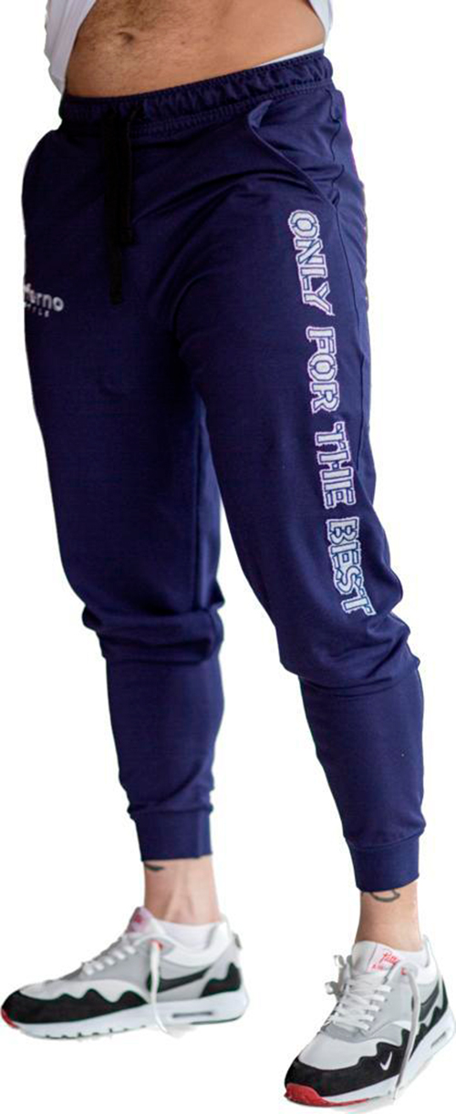 Спортивные брюки мужские INFERNO style Б-001-003 синие 2XL