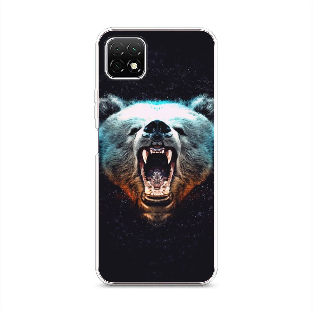 

Чехол Awog на Wiko T3 "Медведь", Разноцветный