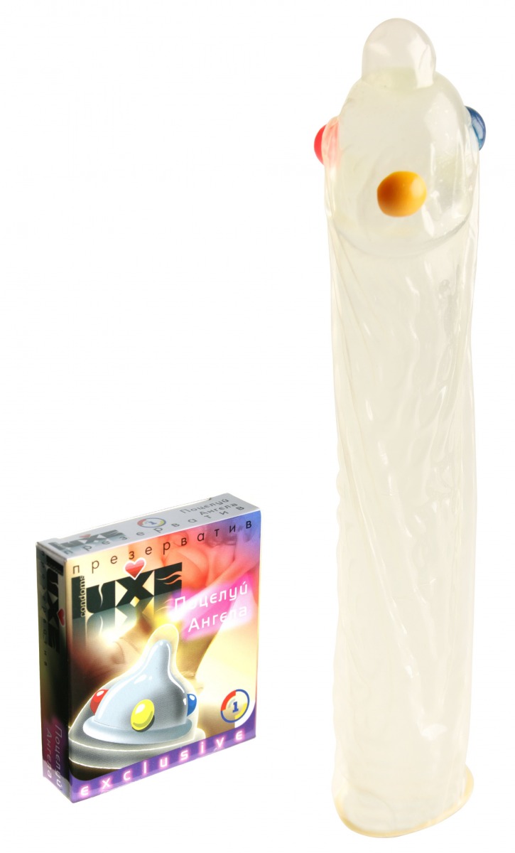 Купить Презерватив Luxe-603 Поцелуй ангела с шариками