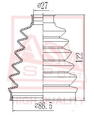 

Шрус Внутренний Правый 26X43.2X28 Asva Syirnac