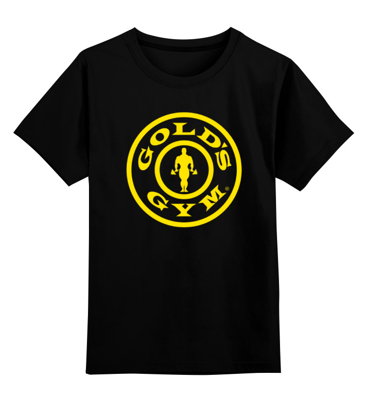 

Футболка детская Printio Gold's gym / бодибилдинг цв. черный р. 104, Gold's gym / бодибилдинг