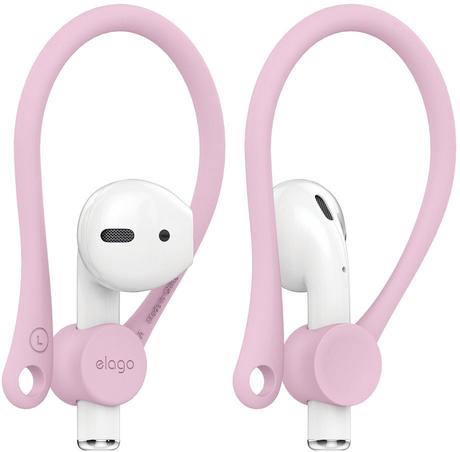 фото Крепление elago earhook для airpods (2 шт.), цвет розовый (eap-hooks-lpk)