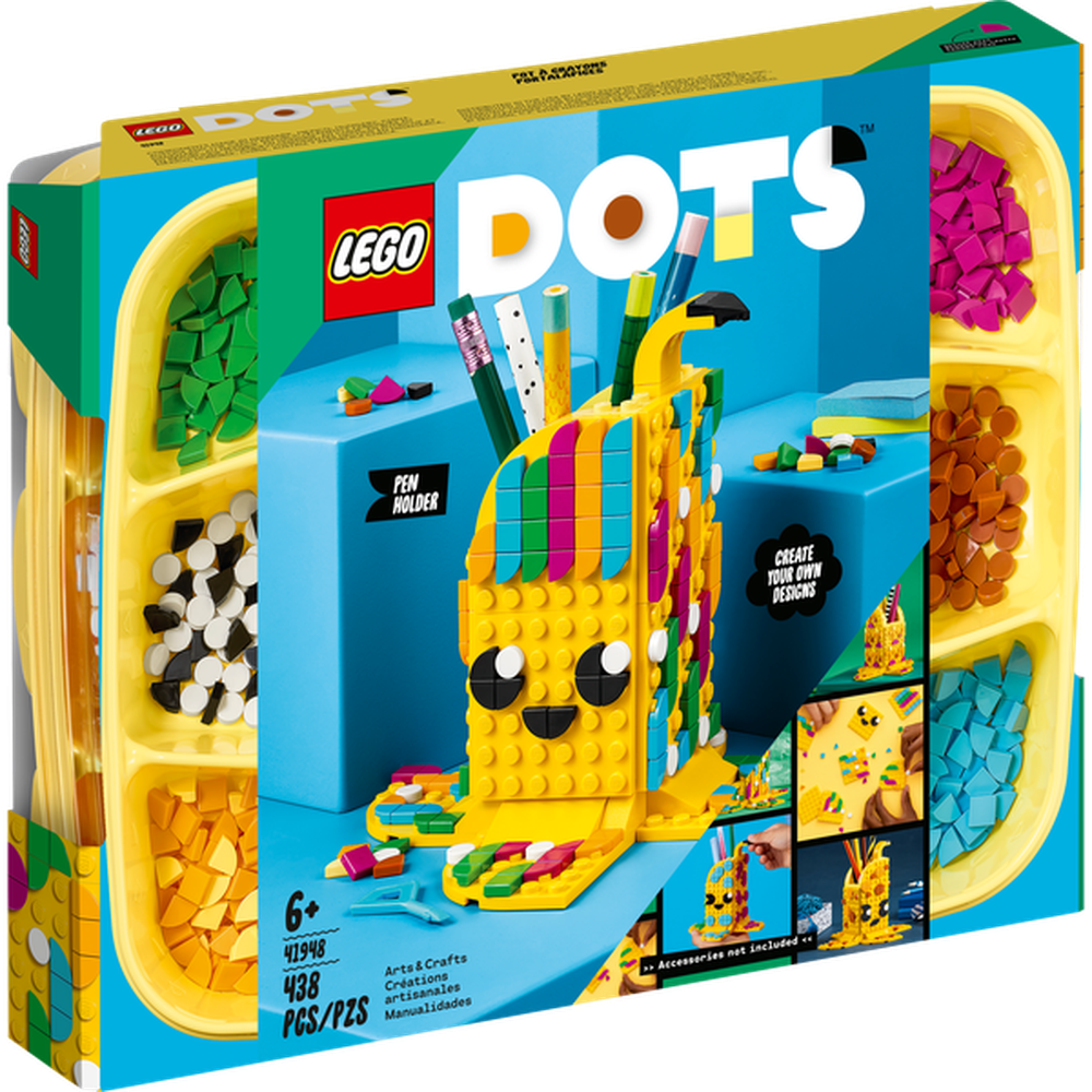 Конструктор LEGO DOTs Подставка для карандашей Милый банан 41948 набор для творчества lego dots 41916 тайлы lego dots серия 2