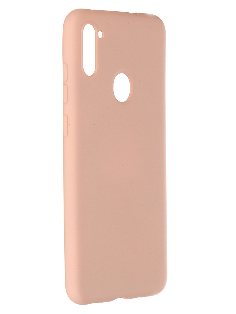 фото Чехол pero для samsung galaxy a11/m11 liquid silicone pink pcls-0005-pk