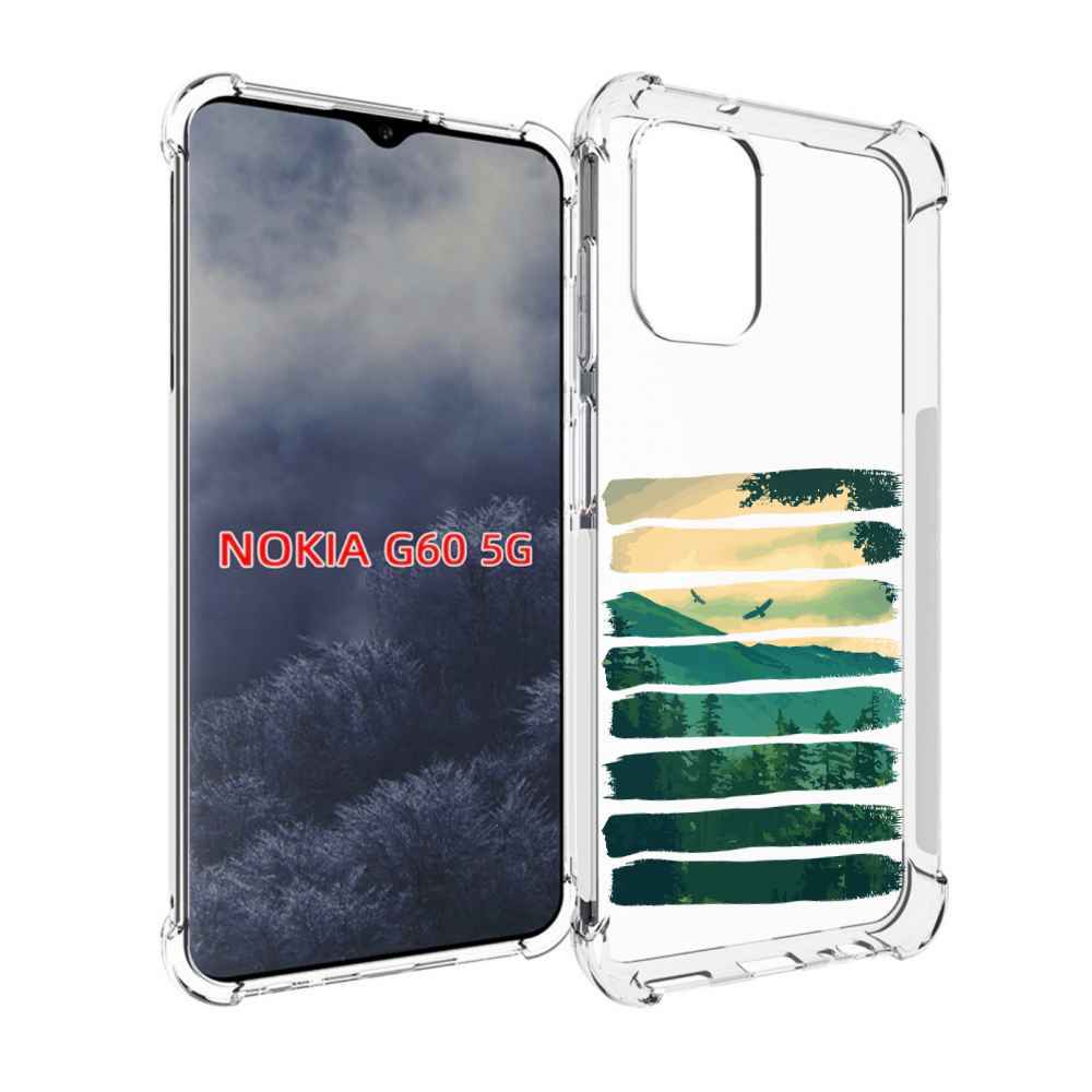 

Чехол MyPads Лесная чаща для Nokia G60 5G, Прозрачный, Tocco