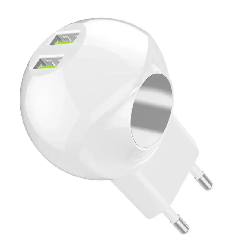 

Сетевое зарядное устройство NoBrand USB A / Micro USB 2xUSB Type A 2.1 А белый