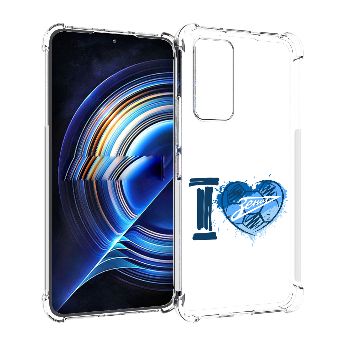 

Чехол MyPads ФК я люблю зенит для Tecno Camon 19 Neo, Прозрачный, Tocco