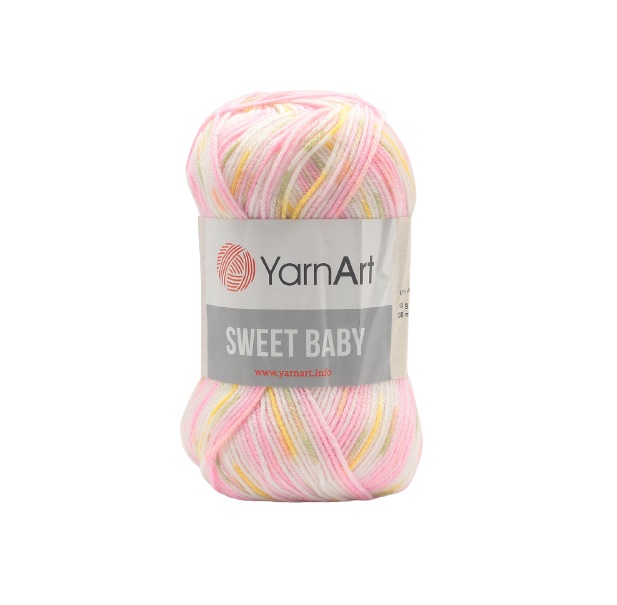 

Пряжа YarnArt Sweet Baby 100г, 300м (100% акрил) (901), 5 мотков, Sweet Baby