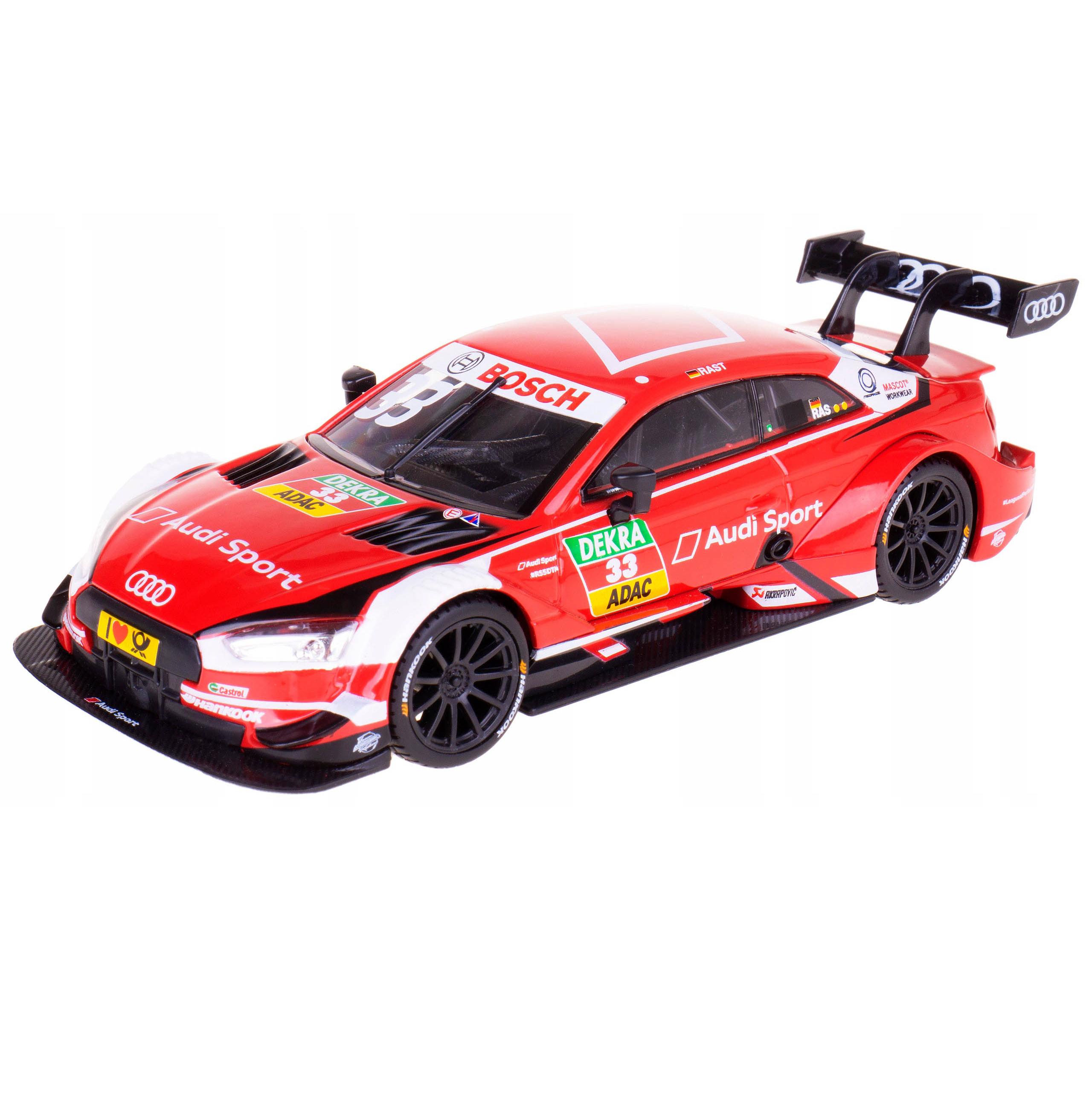 

Машинка металлическая Bburago Audi RS 5 DTM 20181:32 красная 18-41160/18-41150, Красный