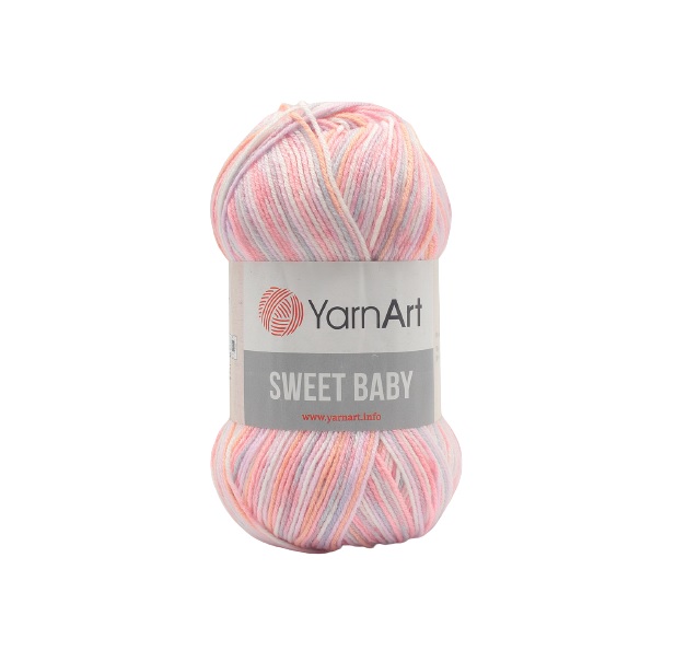 

Пряжа YarnArt Sweet Baby 100г, 300м (100% акрил) (910), 5 мотков, Розовый, Sweet Baby