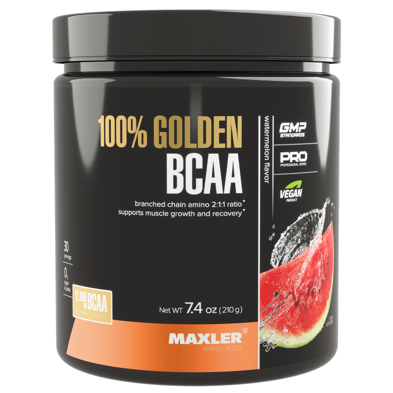 Maxler 100% Golden BCAA 210 г, watermelon