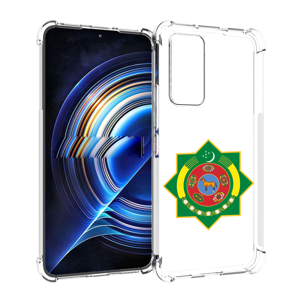 

Чехол MyPads герб-туркменистан для Tecno Camon 19 Neo, Прозрачный, Tocco