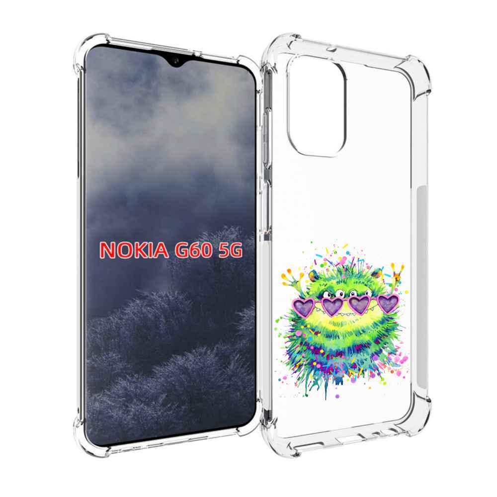 

Чехол MyPads Пушистый персонаж для Nokia G60 5G, Прозрачный, Tocco
