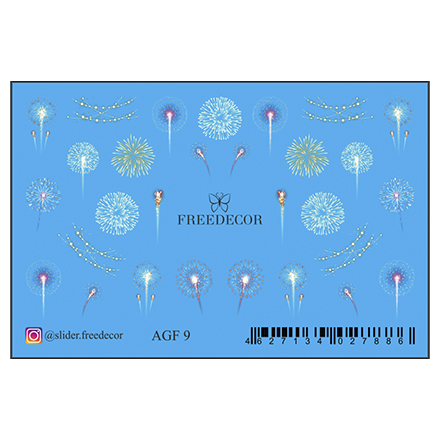 

Слайдер Freedecor Аэрография №9g, Разноцветный