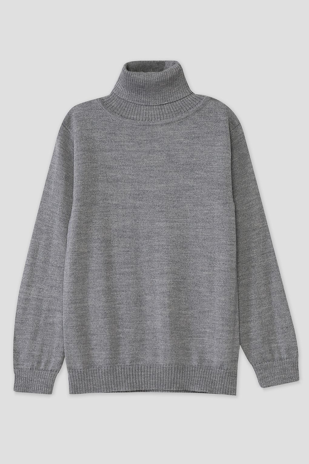 фото Водолазка детская wool&cotton vrusv-003-, серый, р. 116