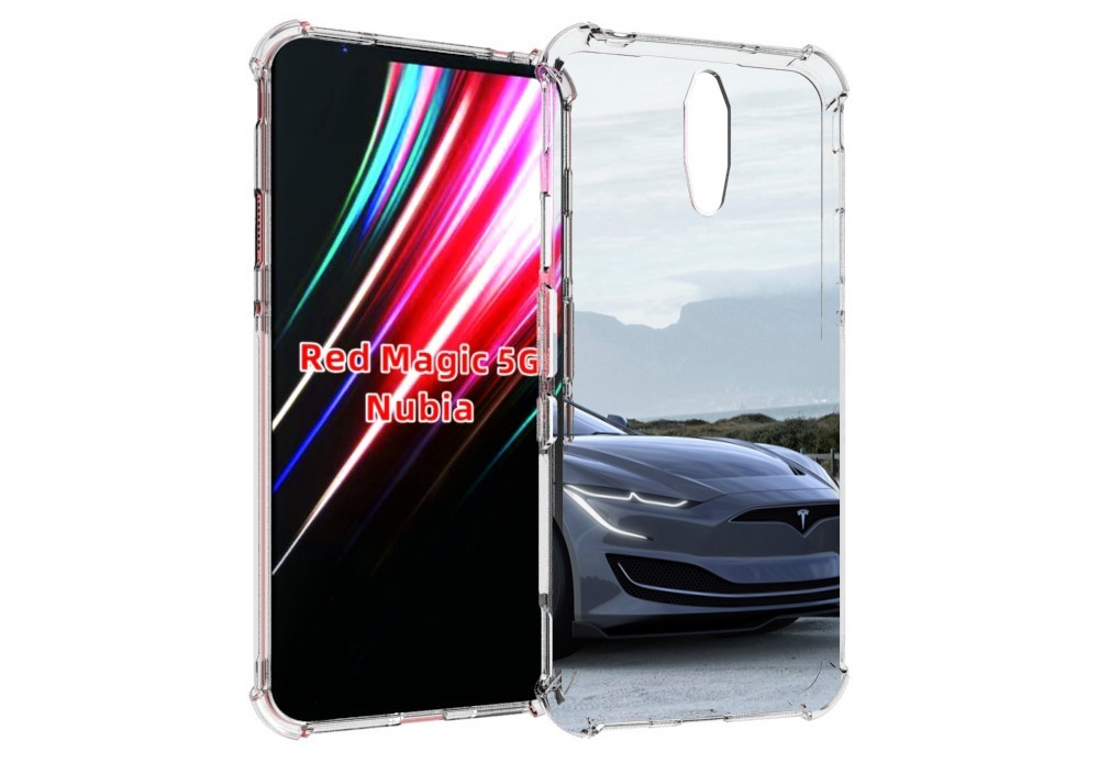 

Чехол MyPads тесла tesla 2 мужской для ZTE Nubia Red Magic 1 5G, Прозрачный, Tocco