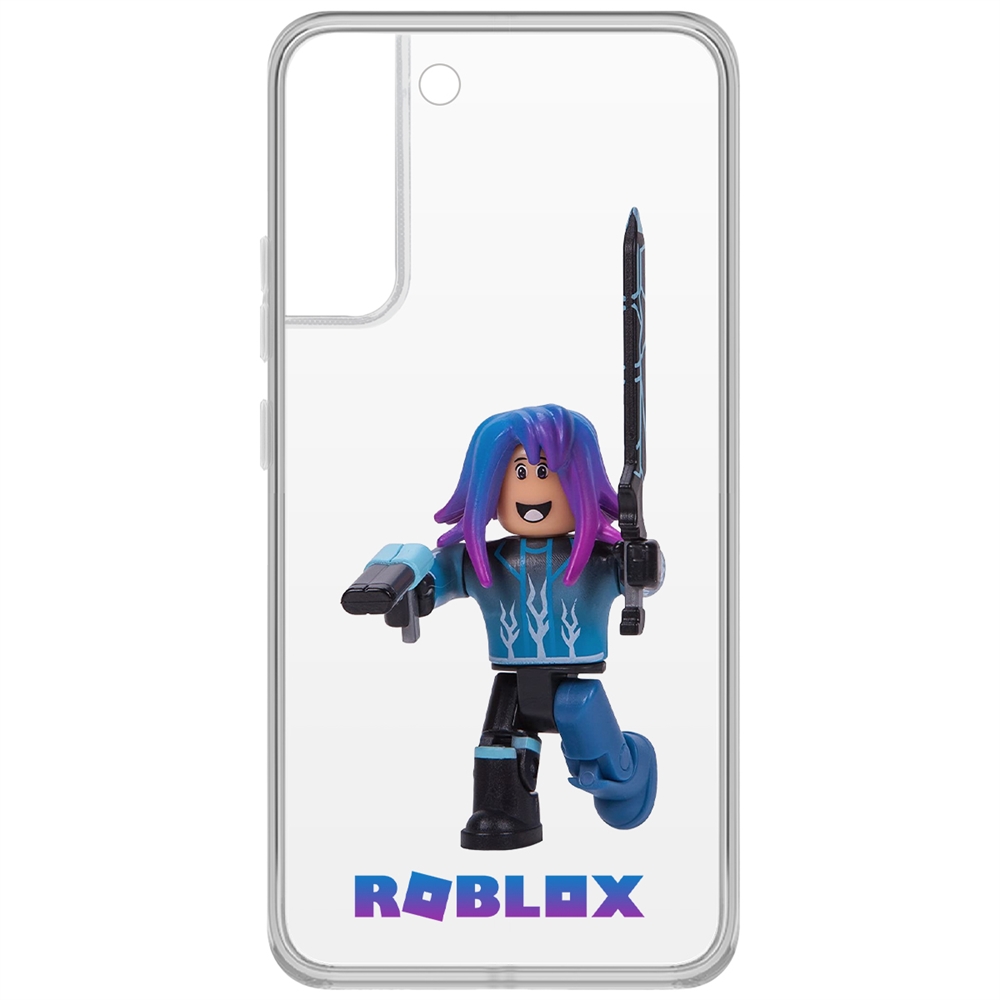 Чехол-накладка Roblox-Паркурщик для Samsung Galaxy S22+