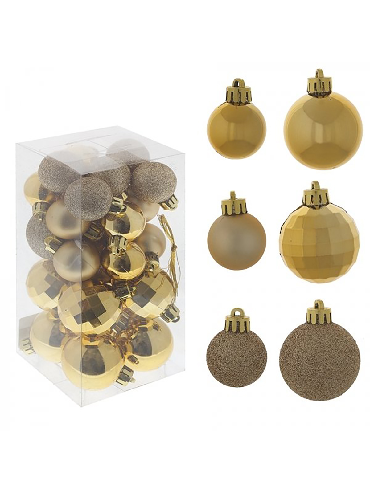 

Шар на ель Alat Home 722890]REM_hh1 26 шт коричневый