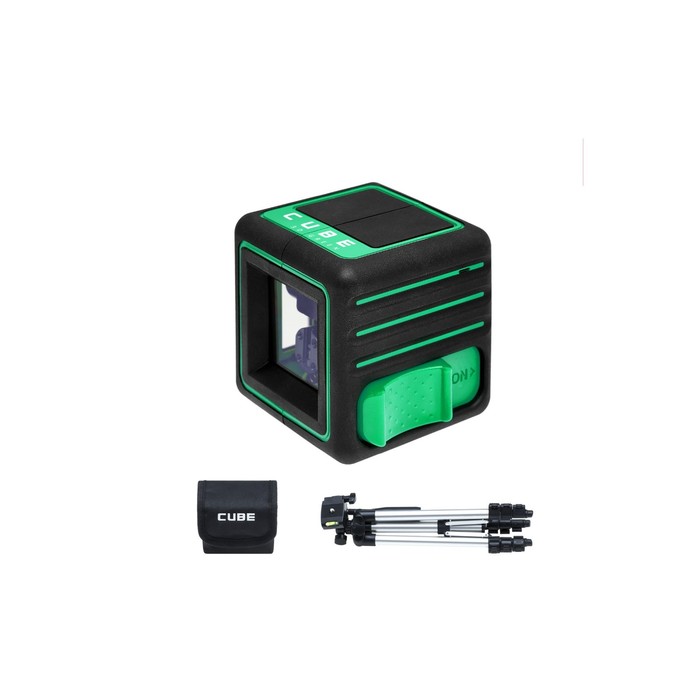 фото Уровень лазерный ada cube 3d green professional edition а00545, до 40 м, 3 луча, 515 нм русэкспресс