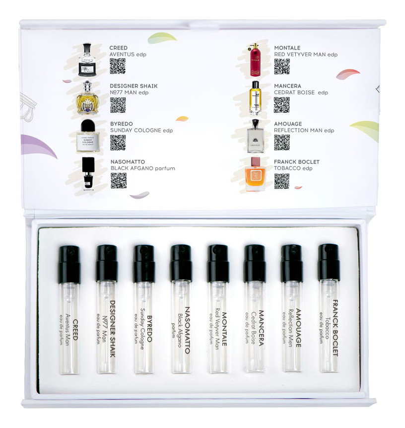 Набор Aroma Box #4 Топ селективных ароматов для него набор 8 топ популярных ароматов для него