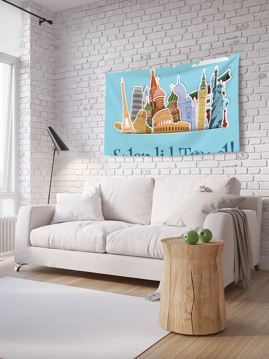 

Горизонтальное фотопанно JoyArty Великолепное путешествие, из ткани, 100х150 см