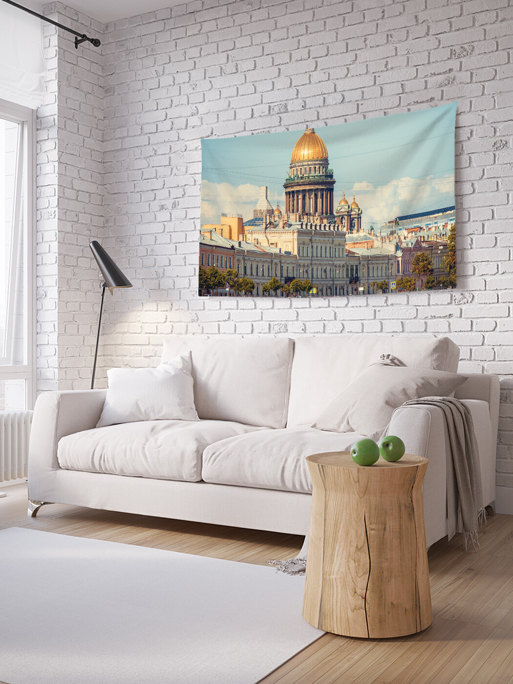 

Горизонтальное фотопанно JoyArty Величественные постройки, из ткани, 100х150 см