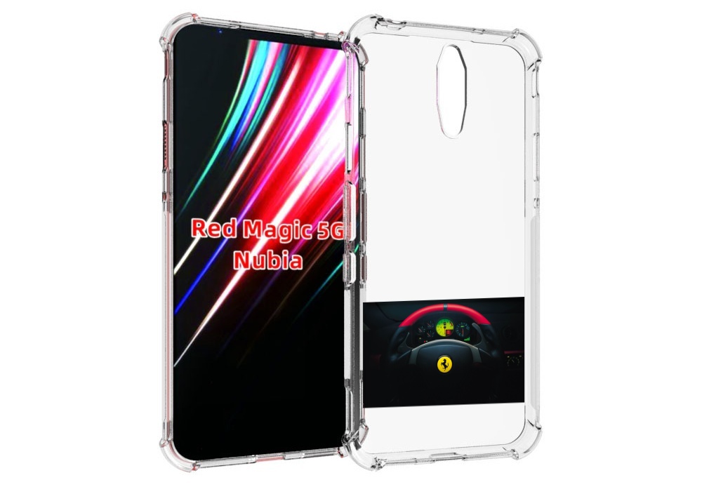 

Чехол MyPads феррари ferrari 2 для ZTE Nubia Red Magic 1 5G, Прозрачный, Tocco