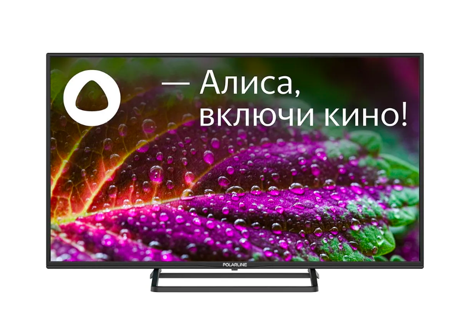 

Телевизор POLARLINE 40PL53TC-SM 40" Full HD, черный, 40PL53TC-SM