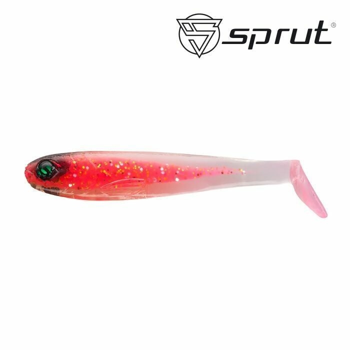 

Силиконовые приманки для рыбалки Sprut Koniro 75 TYY (7), 1 упаковка по 7 штук (красный /, Koniro