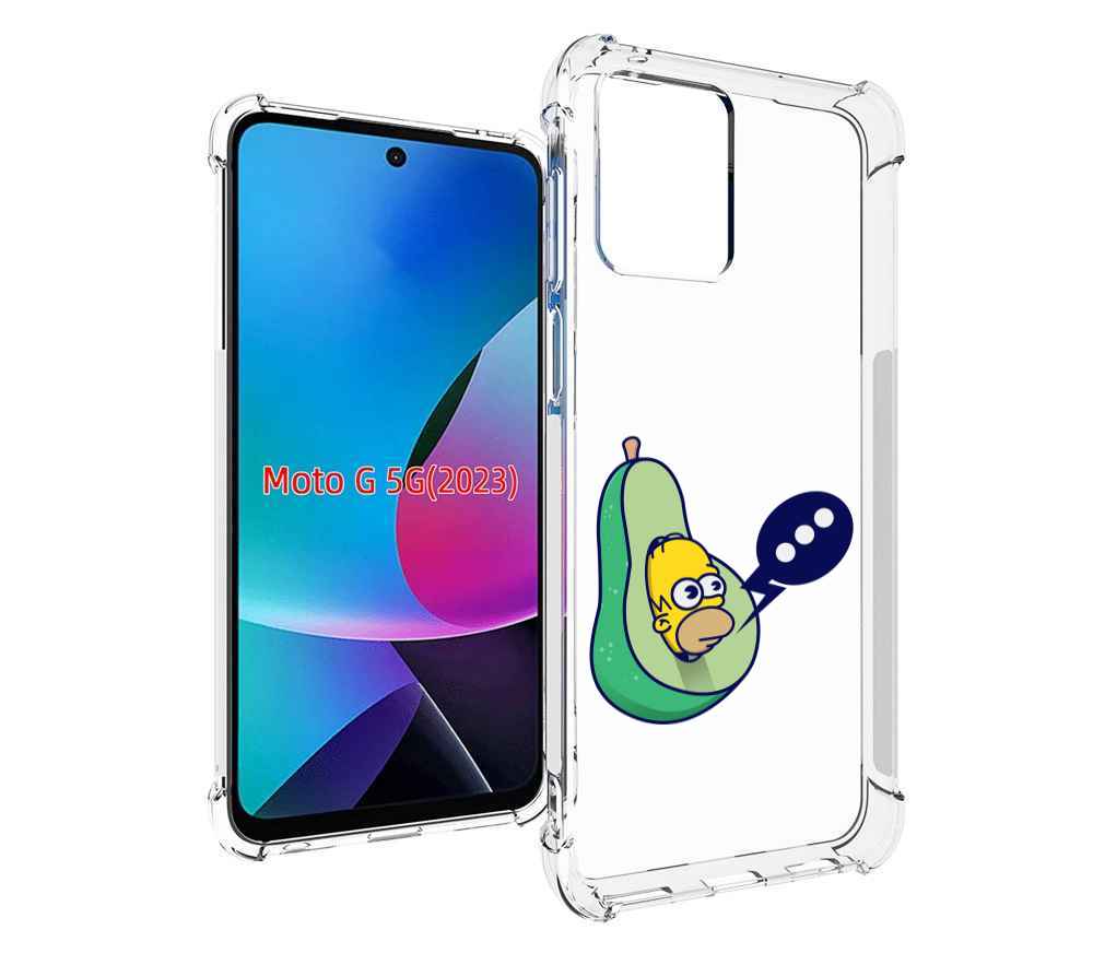 

Чехол MyPads Гомер-авокадо для MOTO G 5G 2023, Tocco