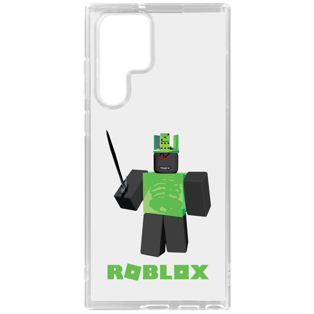 

Чехол-накладка Roblox-1x1x1x1x1 для Samsung Galaxy S22 Ultra, Прозрачный