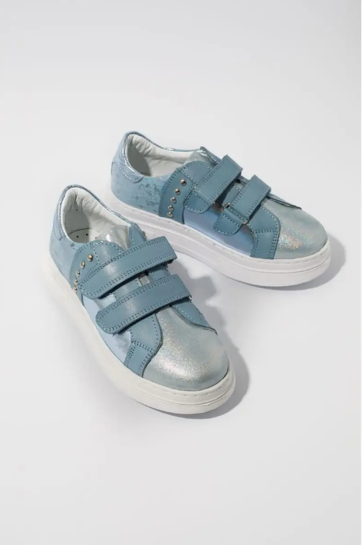 Кеды детские Dreamurr Shoes M-D-14, голубой, 32