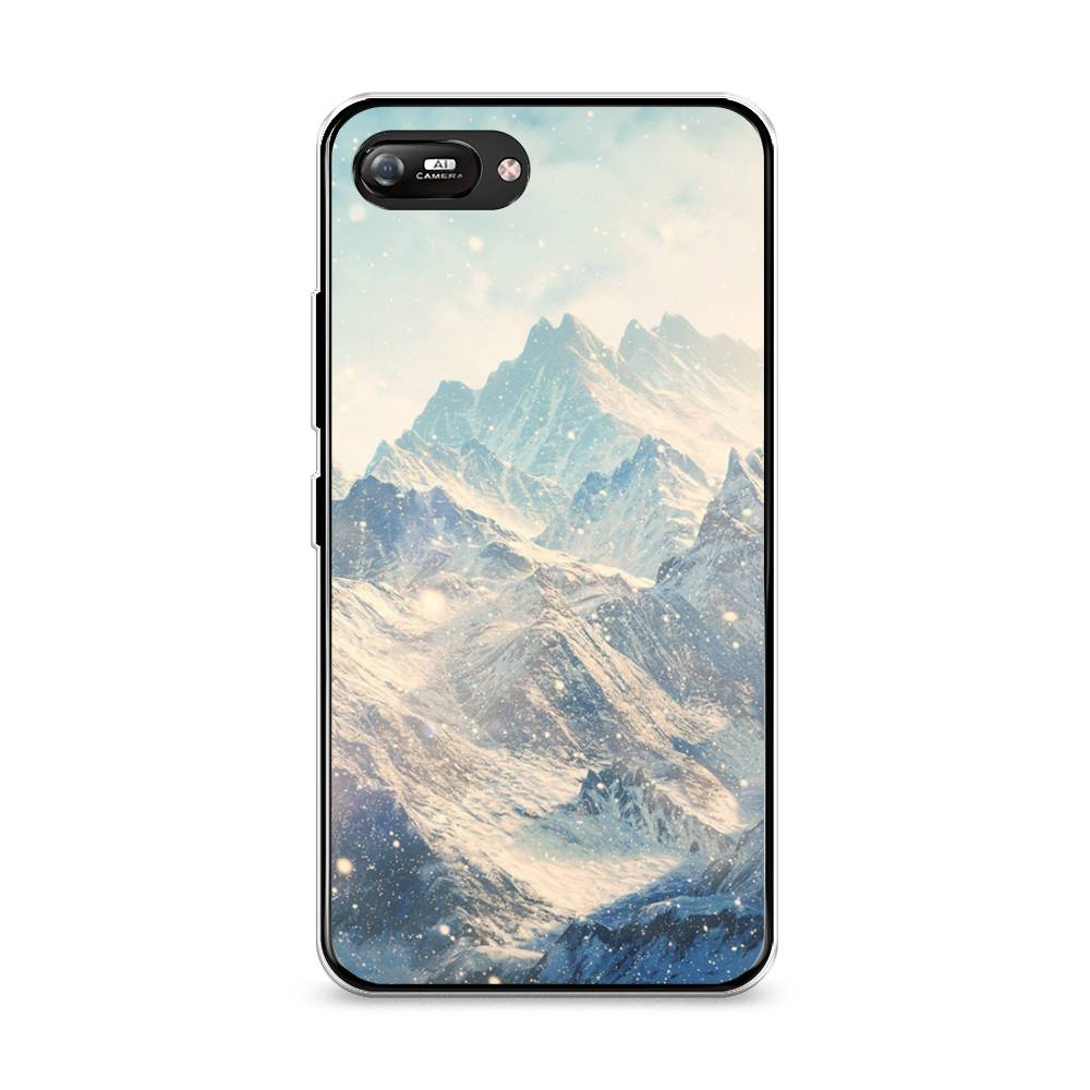 

Чехол Awog на Itel A25/A35 "Горы 4", Разноцветный