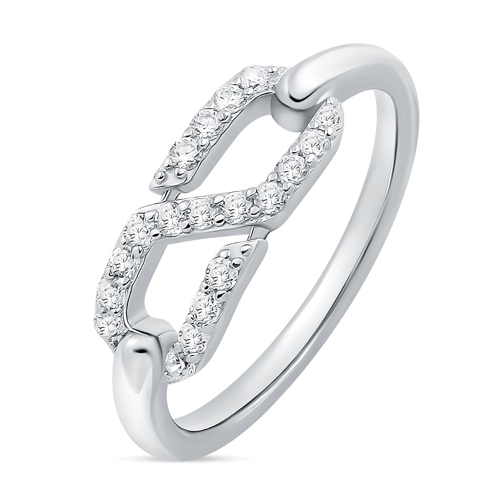 

Кольцо из серебра р.  585Gold 701011560, фианит, 701011560