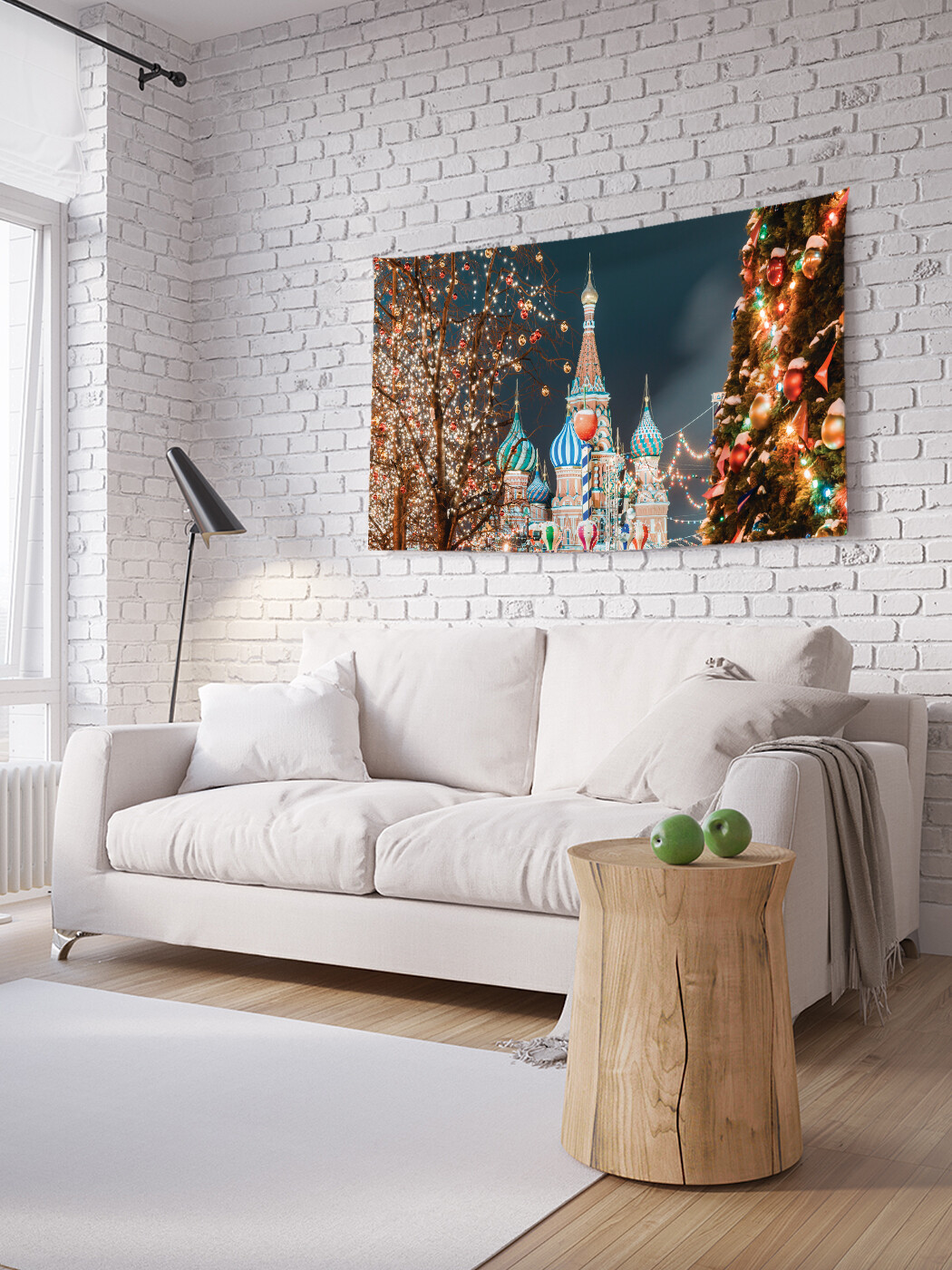 

Горизонтальное фотопанно JoyArty Собор Василия Блаженного, из ткани, 100х150 см