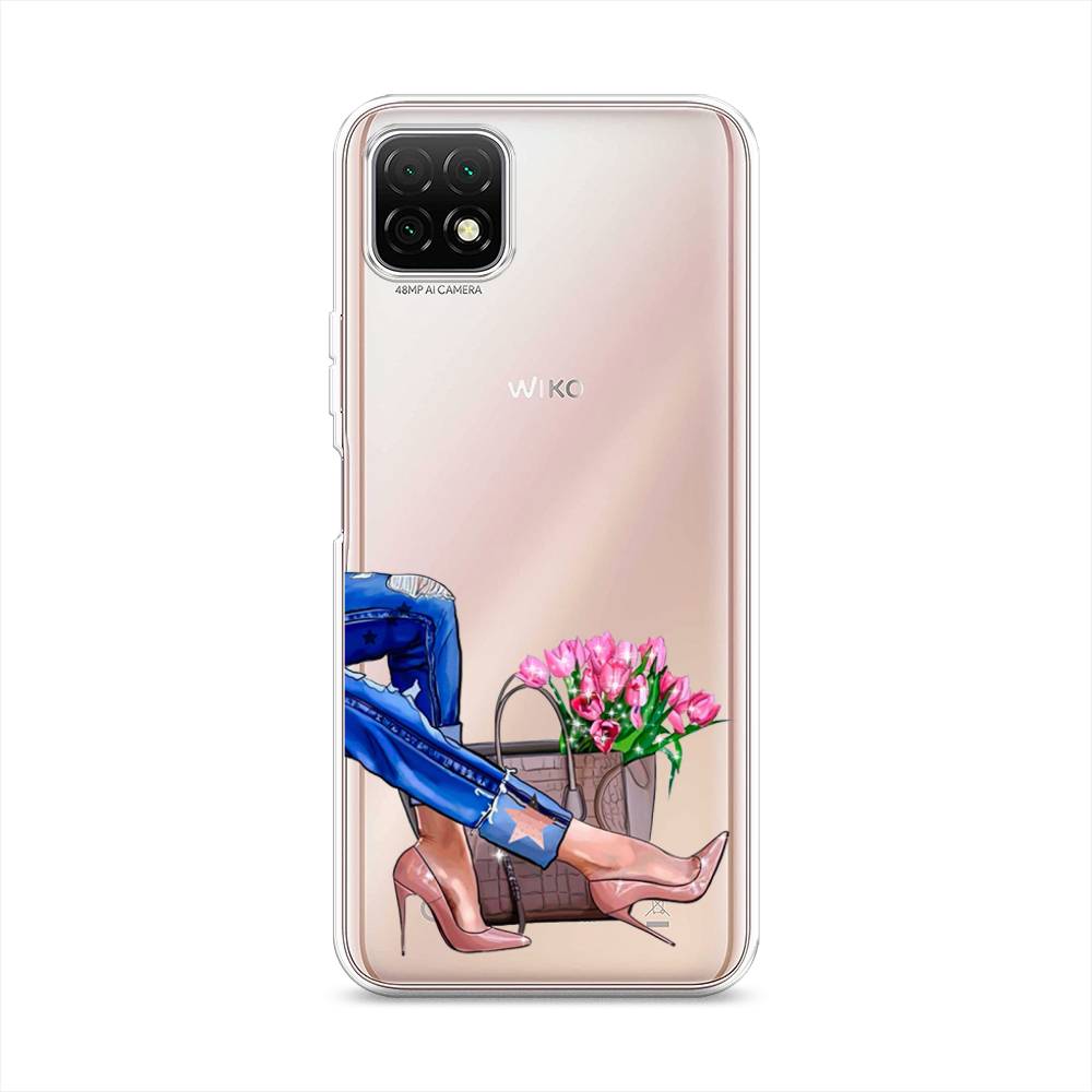 

Чехол Awog на Wiko T3 "Каблучки", Разноцветный